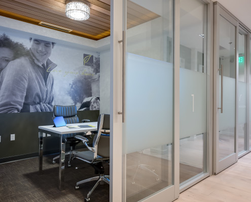 Isola Homes Experience Center Closing Rooms