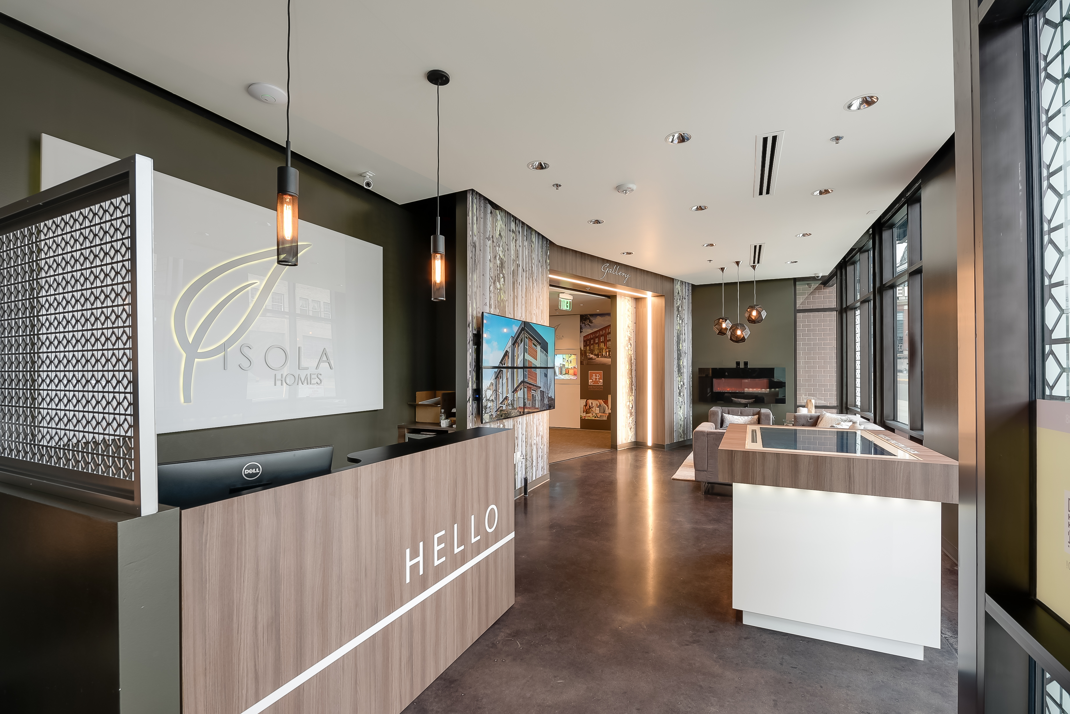 Isola Homes Experience Center Entry