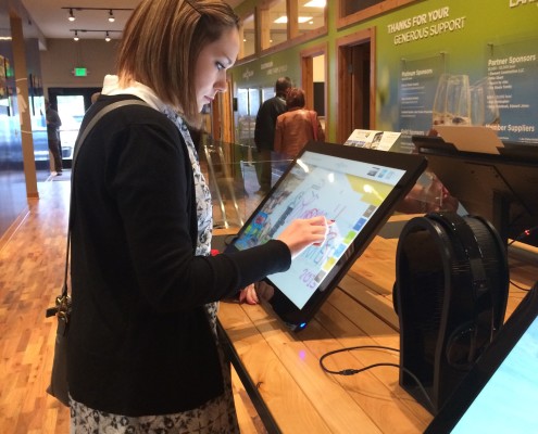 Chelan Visitor Center Interactive Kiosk